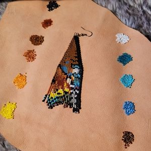 Monarch Fringe Earrings